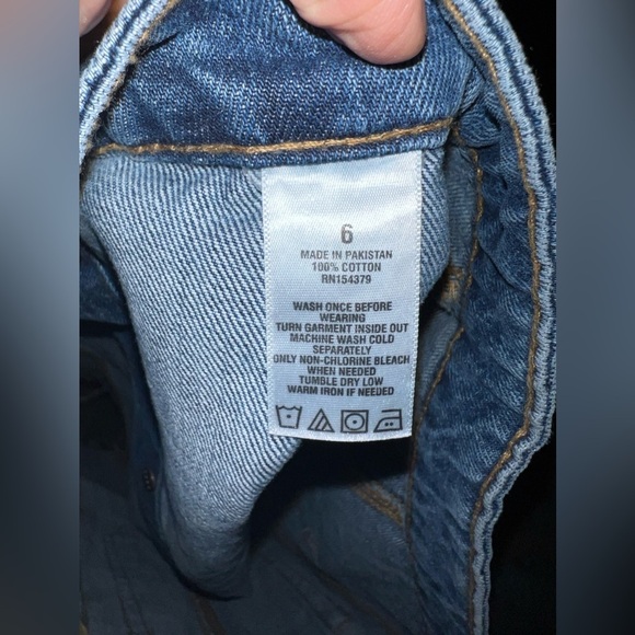 Aeropostale High Rise Denim Mini Skirt - Picture 5 of 5